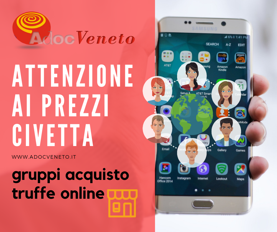 adoc veneto, truffe online,