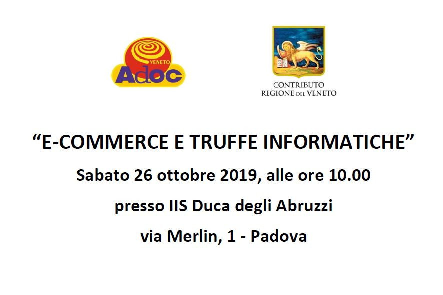 Ecommerce e truffe informatiche Padova