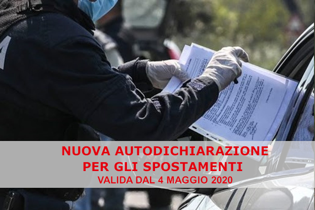 Controllo della polizia dell'autocertificazione