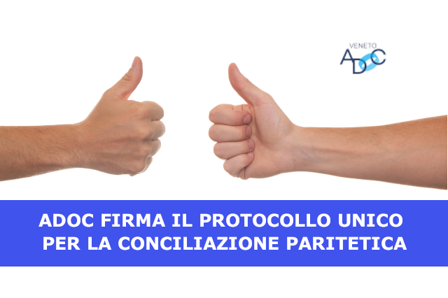 accordo unico per la conciliazione paritetica