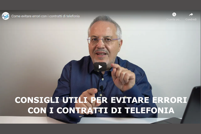 come evitare errori con i contratti di telefonia