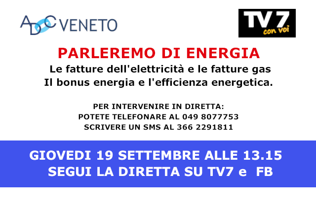diretta tv7 energia