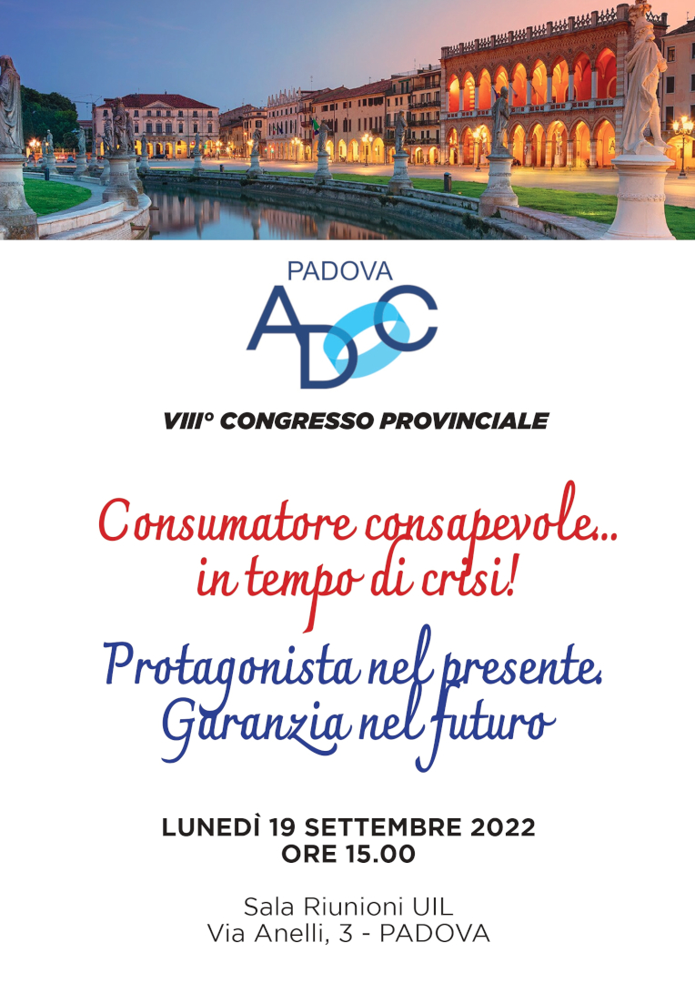 Locandina congresso Adoc Padova