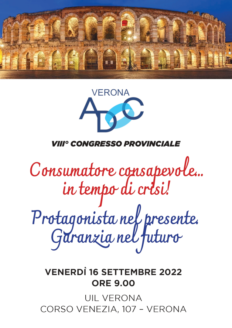 Locandina congresso Adoc Verona