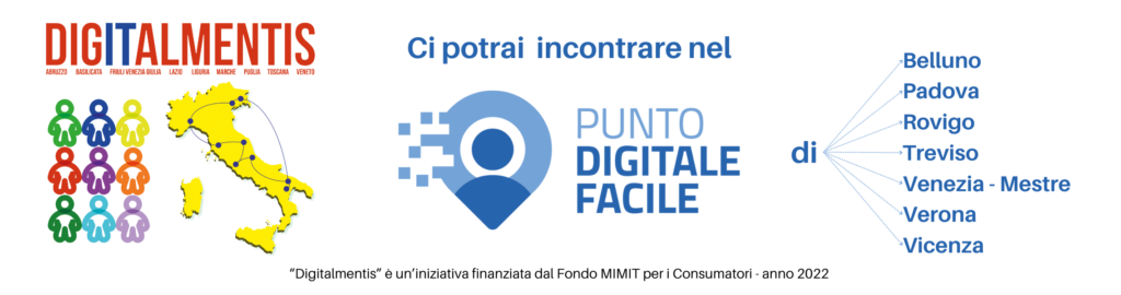 Banner progetto e sportelli Digitalmentis
