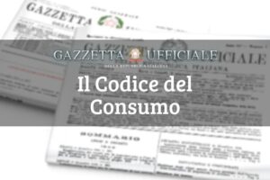 Il codice del Consumo