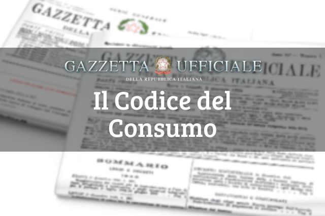 Il codice del Consumo